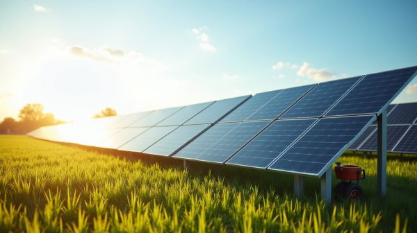 Panneau solaire photovoltaïque : performance et économies d'énergie