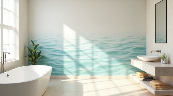 Panneaux muraux salle de bain : simplicité et élégance réunies